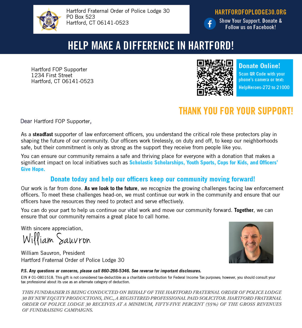 Donation Letter